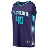 Men's Fanatics Branded Cody Zeller Purple Charlotte Hornets Fast Break Replica Player Jersey  Statement Edition  Purple