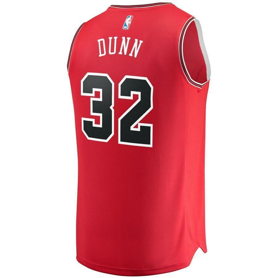 Youth Fanatics Branded Kris Dunn Red Chicago Bulls Fast Break Player Jersey  Icon Edition  Red