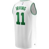 Men's Fanatics Branded Kyrie Irving White Boston Celtics Fast Break Replica Player Jersey  Association Edition  White