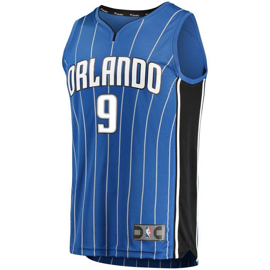 Men's Fanatics Branded Nikola Vucevic Blue Orlando Magic Fast Break Replica Player Jersey  Icon Edition  Blue