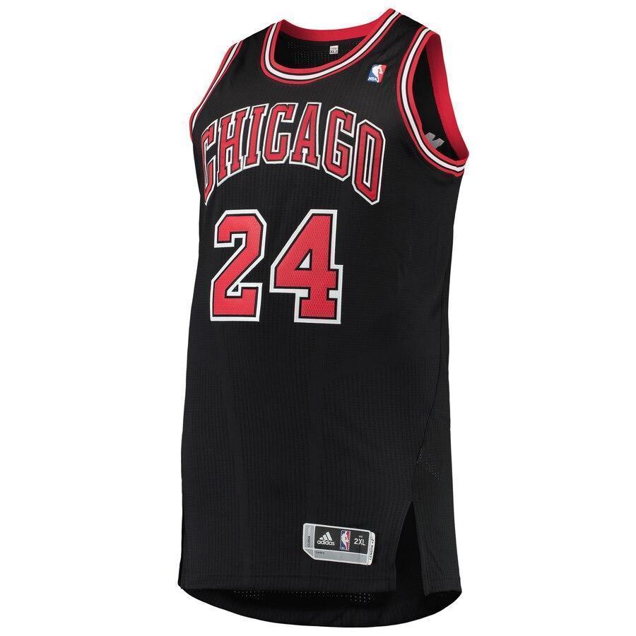 Men's adidas Lauri Markkanen Black Chicago Bulls Finished Authentic Jersey  Black
