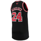 Men's adidas Lauri Markkanen Black Chicago Bulls Finished Authentic Jersey  Black