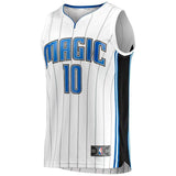 Men's Fanatics Branded Evan Fournier White Orlando Magic Fast Break Jersey  Association Edition  White