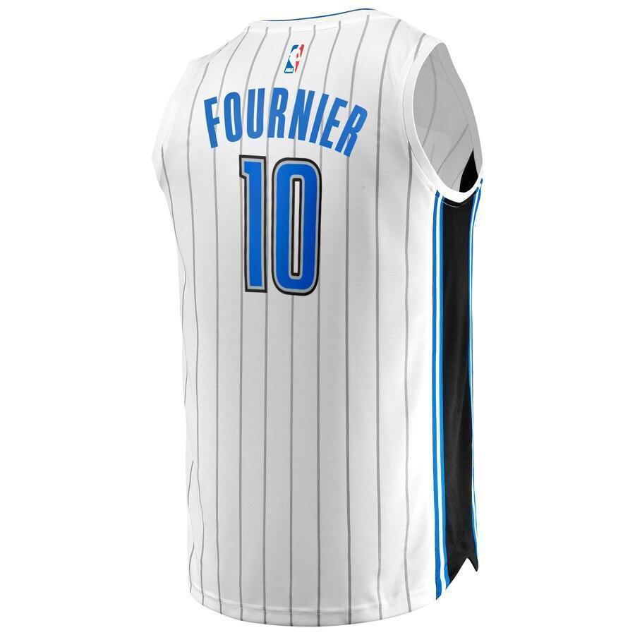 Men's Fanatics Branded Evan Fournier White Orlando Magic Fast Break Jersey  Association Edition  White