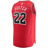 Youth Fanatics Branded Otto Porter Red Chicago Bulls Fast Break Replica Jersey  Icon Edition  Red