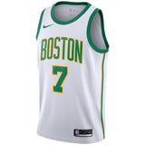 Men's Nike Jaylen Brown White Boston Celtics City Edition Swingman Jersey  White