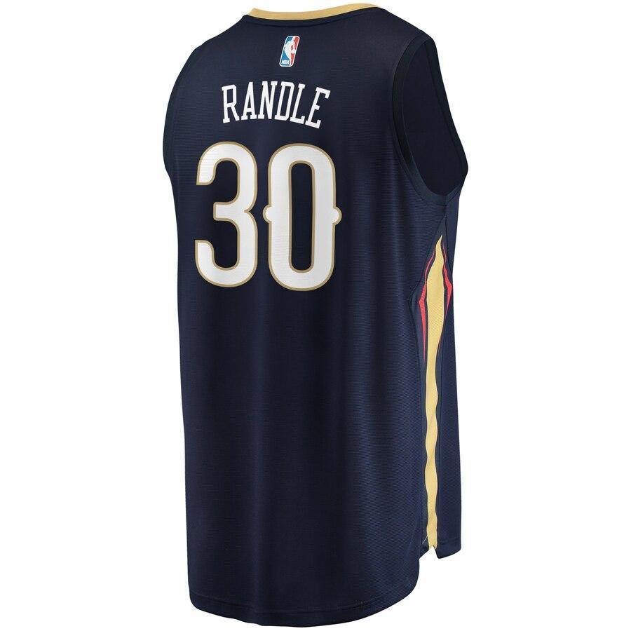 Men's Fanatics Branded Julius Randle Navy New Orleans Pelicans Fast Break Replica Jersey – Icon Edition  Navy