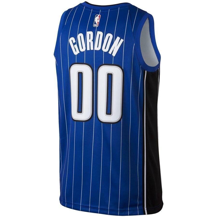 Men's Nike Aaron Gordon Blue Orlando Magic Replica Swingman Jersey  Icon Edition  Blue