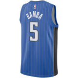 Men's Nike Mohamed Bamba Royal Orlando Magic Swingman Jersey  Blue