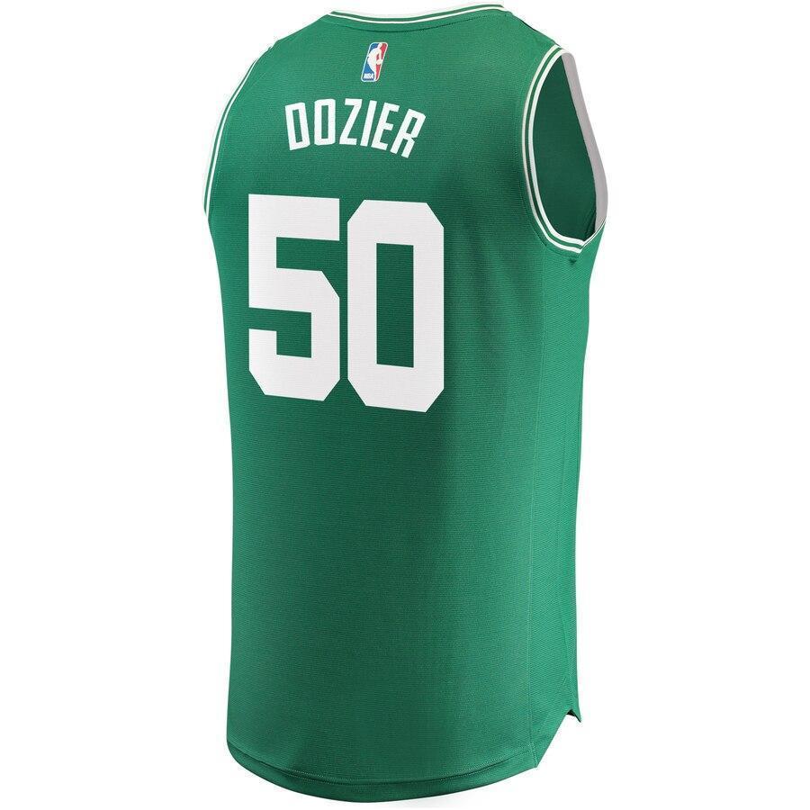 Men's Fanatics Branded P.J. Dozier Kelly Green Boston Celtics Fast Break Replica Jersey – Icon Edition  Green