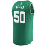 Men's Fanatics Branded P.J. Dozier Kelly Green Boston Celtics Fast Break Replica Jersey – Icon Edition  Green