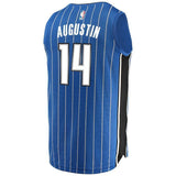 Men's Fanatics Branded DJ Augustin Blue Orlando Magic Fast Break Replica Player Jersey  Icon Edition  Blue