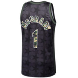 Men's Mitchell & Ness Tracy McGrady Black Orlando Magic Straight Fire Camo Swingman Jersey   Black