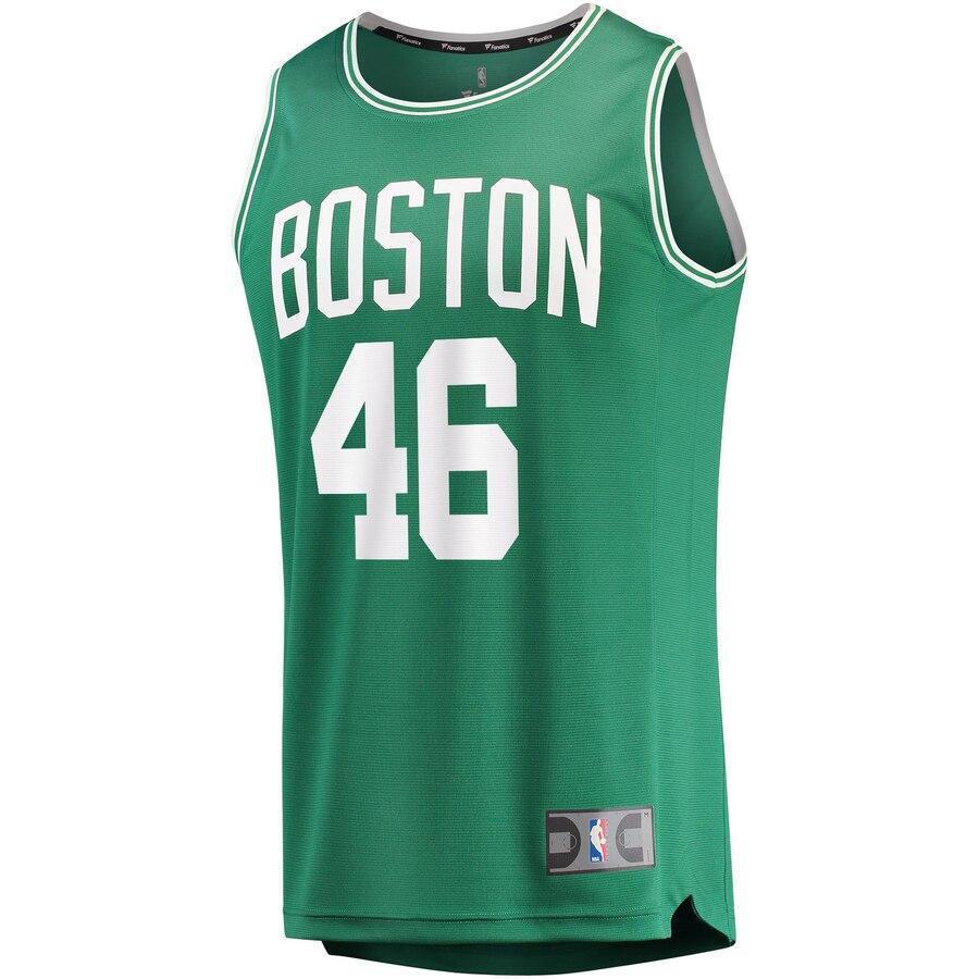 Men's Fanatics Branded Aron Baynes Green Boston Celtics Fast Break Replica Player Jersey  Green