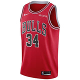 Men's Nike Wendell Carter Jr. Red Chicago Bulls Swingman Sponsor Patch Jersey – Icon Edition  Red