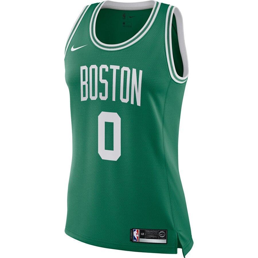 Women's Nike Jayson Tatum Kelly Green Boston Celtics Swingman Jersey  Icon Edition  Green