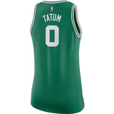 Women's Nike Jayson Tatum Kelly Green Boston Celtics Swingman Jersey  Icon Edition  Green