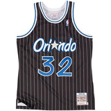 Mitchell & Ness Orlando Magic Shaquille O'Neal  Hardwood Classics Authentic Alternate Jersey  Black
