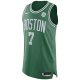 Men's Nike Jaylen Brown Green Boston Celtics Authentic Sponsor Patch Jersey – Icon Edition  Green