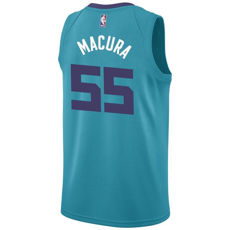 Men's Jordan Brand J.P. Macura Teal Charlotte Hornets Swingman Sponsor Patch Jersey – Icon Edition  Aqua