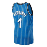 Men's Mitchell & Ness Penny Hardaway Blue Orlando Magic  Hardwood Classics Swingman Jersey  Blue