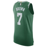 Men's Nike Jaylen Brown Green Boston Celtics Authentic Sponsor Patch Jersey – Icon Edition  Green