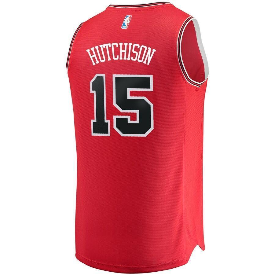Youth Fanatics Branded Chandler Hutchison Red Chicago Bulls  NBA Draft First Round Pick Fast Break Replica Jersey – Icon Edition  Red