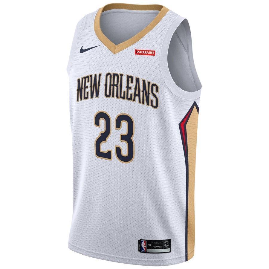 Men's Nike Anthony Davis White New Orleans Pelicans Swingman Jersey  Association Edition  White