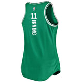 Women's Fanatics Branded Kyrie Irving Kelly Green Boston Celtics Fast Break Tank Jersey  Icon Edition  Green