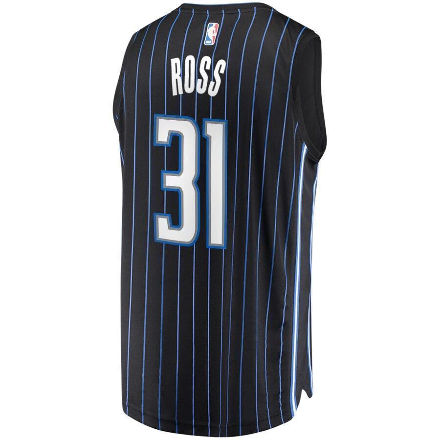 Men's Fanatics Branded Terrence Ross Black Orlando Magic Fast Break Replica Player Jersey  Statement Edition  Black