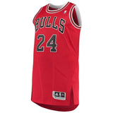 Men's adidas Lauri Markkanen Red Chicago Bulls Finished Authentic Jersey  Red