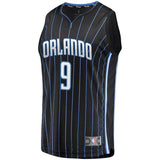 Men's Fanatics Branded Nikola Vucevic Black Orlando Magic Fast Break Replica Player Jersey  Statement Edition  Black