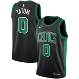 Men's Nike Jayson Tatum Black Boston Celtics Replica Swingman Jersey  Statement Edition  Black