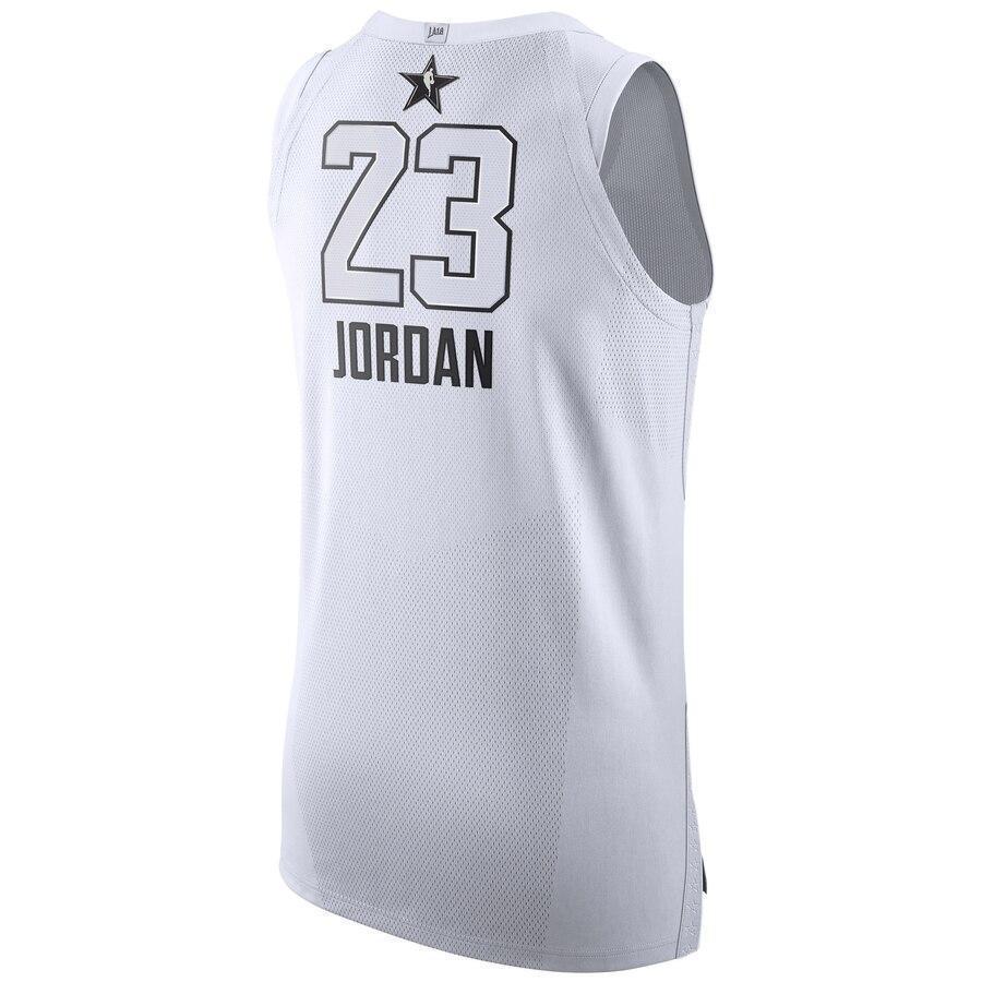Men's Jordan Brand Michael Jordan White Chicago Bulls  AllStar Game Authentic Jersey  White