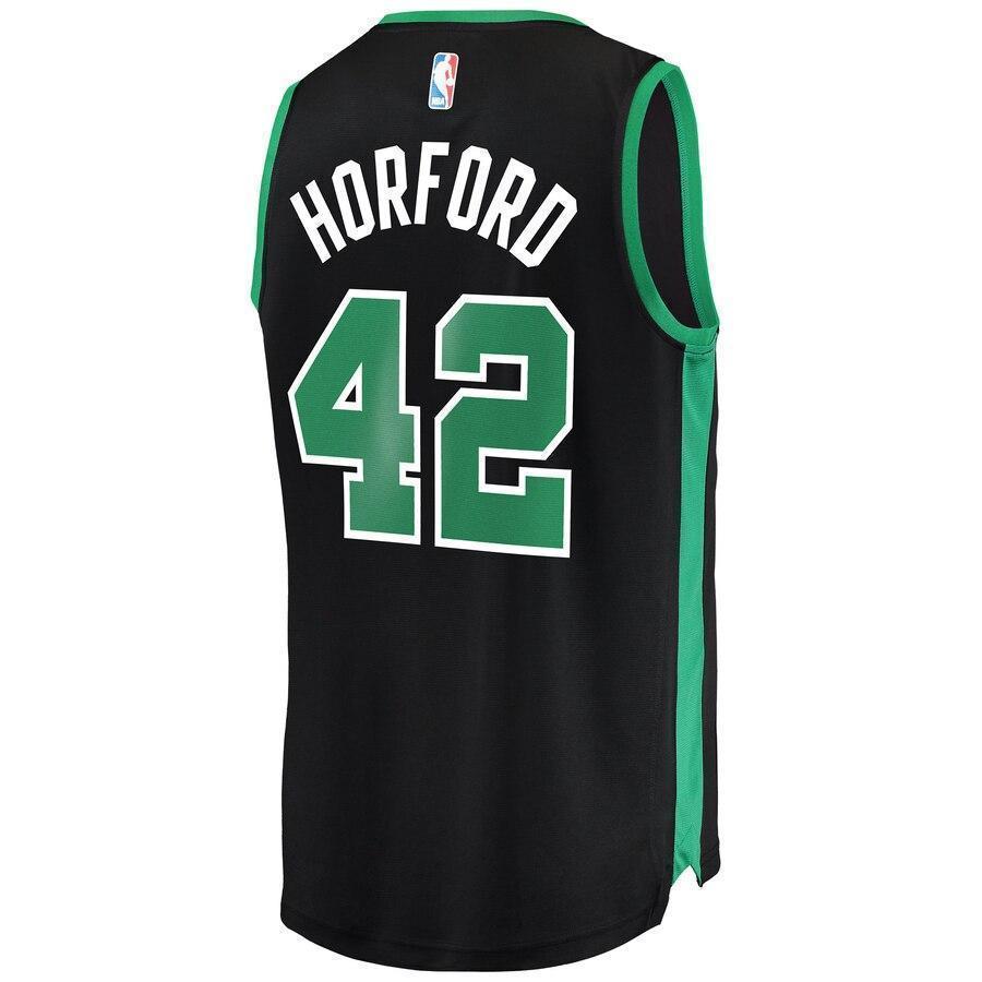 Men's Fanatics Branded Al Horford Black Boston Celtics Fast Break Replica Jersey  Statement Edition  Black