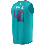 Youth Fanatics Branded Cody Zeller Teal Charlotte Hornets Fast Break Player Jersey  Icon Edition  Aqua