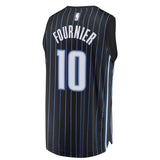 Men's Fanatics Branded Evan Fournier Black Orlando Magic Fast Break Replica Jersey  Statement Edition  Black