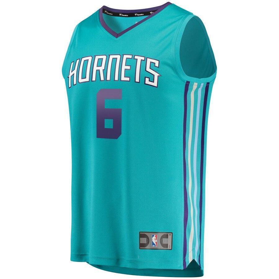 Men's Fanatics Branded Shelvin Mack Teal Charlotte Hornets Fast Break Replica Jersey – Icon Edition  Aqua