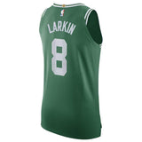 Men's Nike Shane Larkin Green Boston Celtics Authentic Sponsor Patch Jersey – Icon Edition  Green