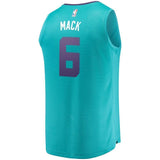 Men's Fanatics Branded Shelvin Mack Teal Charlotte Hornets Fast Break Replica Jersey – Icon Edition  Aqua