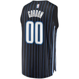 Men's Fanatics Branded Aaron Gordon Black Orlando Magic Fast Break Replica Player Jersey  Statement Edition  Black