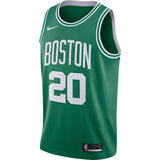 Men's Nike Gordon Hayward Green Boston Celtics Swingman Jersey  Icon Edition  Green