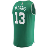Men's Fanatics Branded Marcus Morris Green Boston Celtics Fast Break Replica Player Jersey  Green