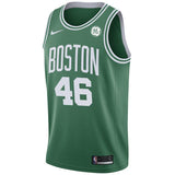 Men's Nike Aron Baynes Green Boston Celtics Swingman Sponsor Patch Jersey  Icon Edition  Green
