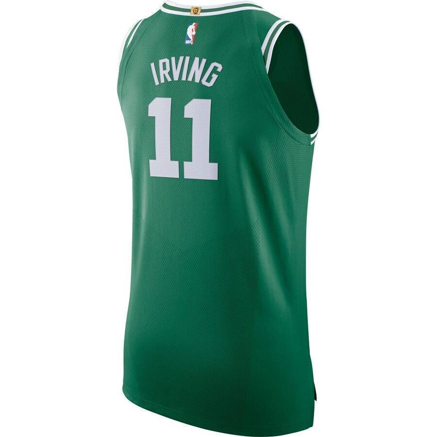 Men's Nike Kyrie Irving Kelly Green Boston Celtics Authentic Player Jersey  Icon Edition  Green