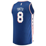 Men's Fanatics Branded Zhaire Smith Royal Philadelphia 7ers  NBA Draft First Round Pick Fast Break Replica Jersey – Icon Edition  Royal