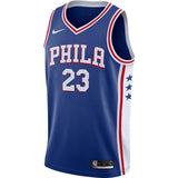 Men's Nike Jimmy Butler Royal Philadelphia 7ers Swingman Player Jersey Icon Edition  Royal