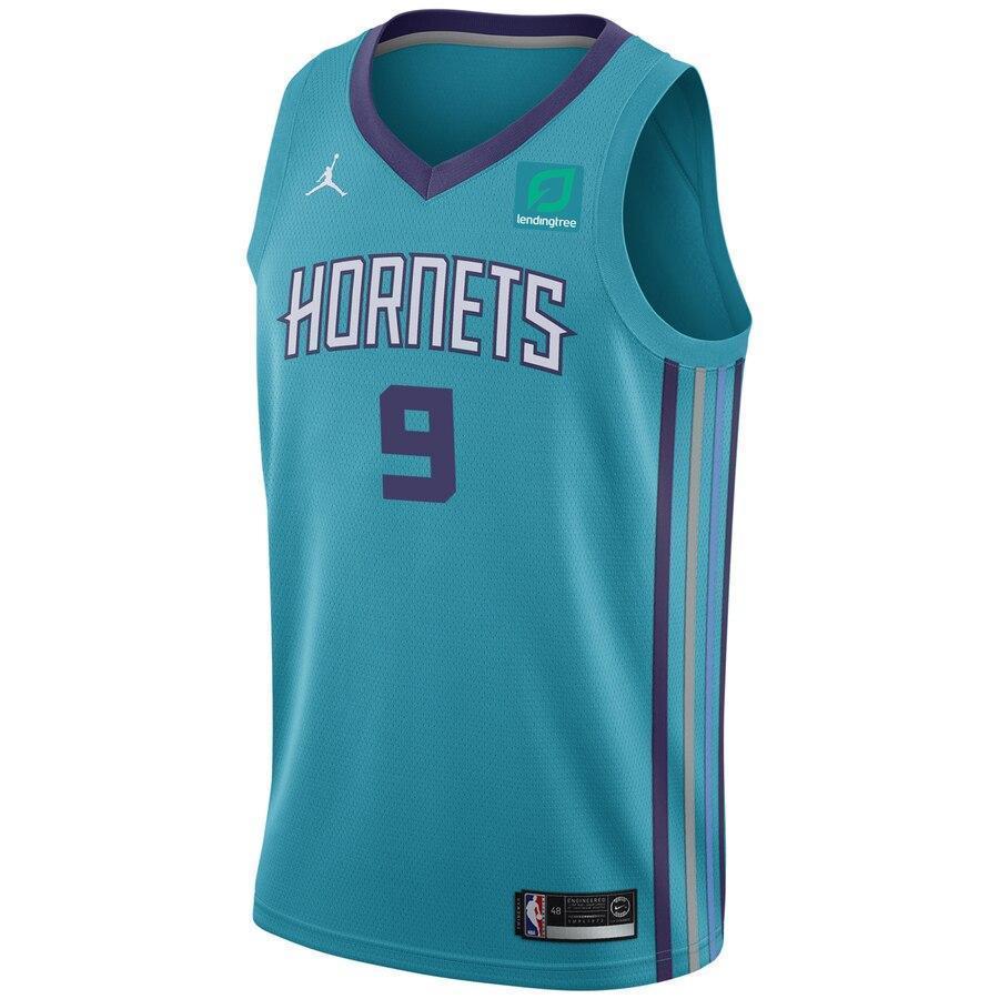 Men's Jordan Brand Tony Parker Teal Charlotte Hornets Swingman Sponsor Patch Jersey – Icon Edition  Aqua