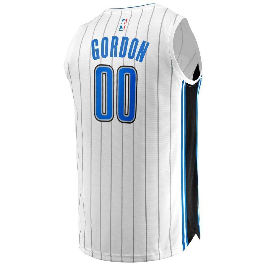 Men's Fanatics Branded Aaron Gordon White Orlando Magic Fast Break Jersey  Association Edition  White
