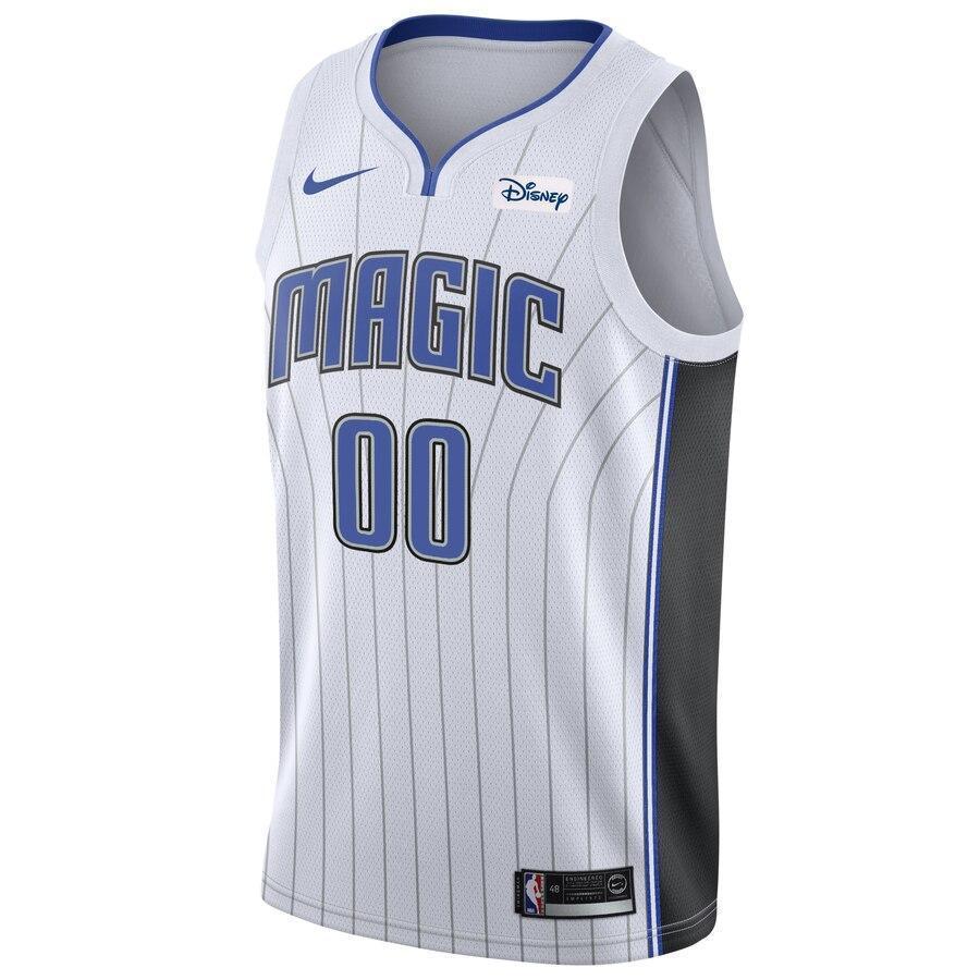 Men's Nike Aaron Gordon White Orlando Magic Swingman Sponsor Patch Jersey  Association Edition  White